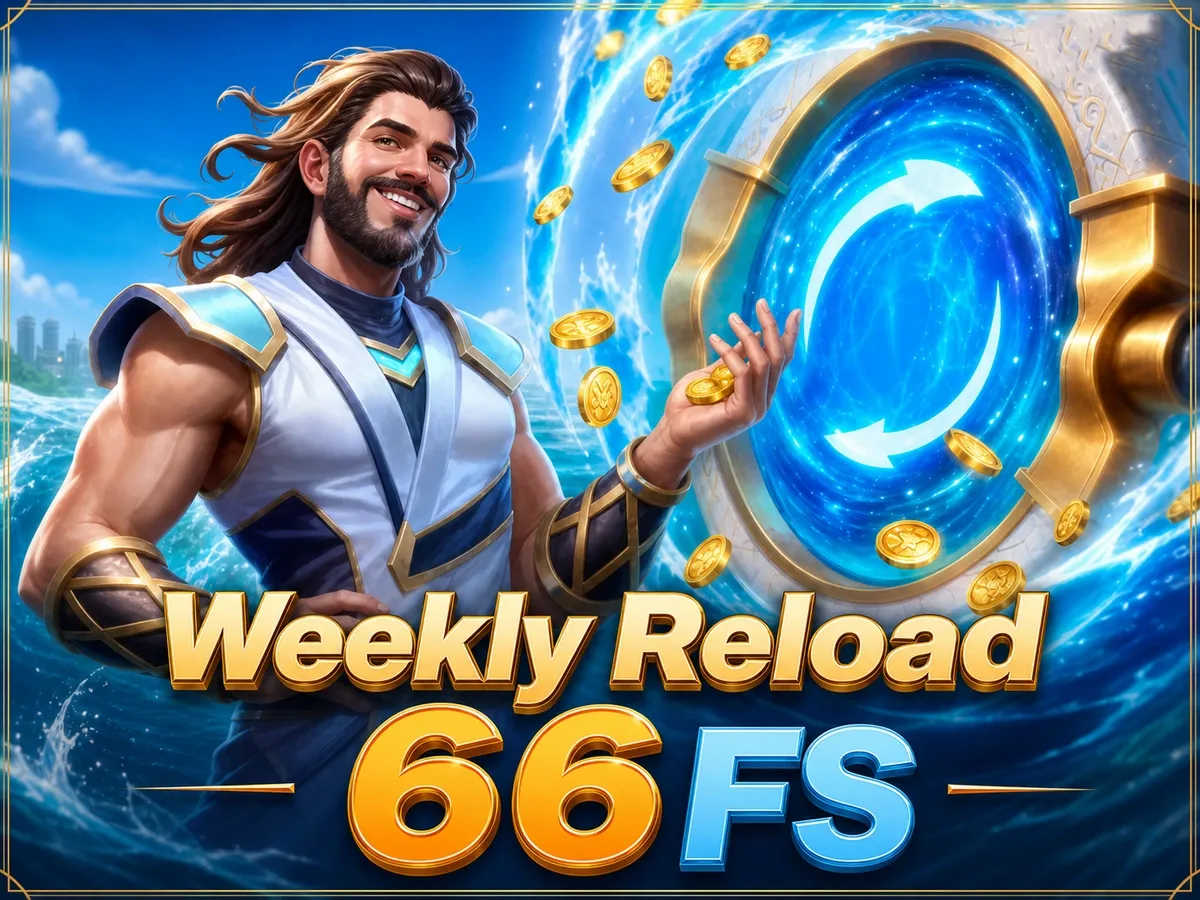 Weekly reload reverse gold coin